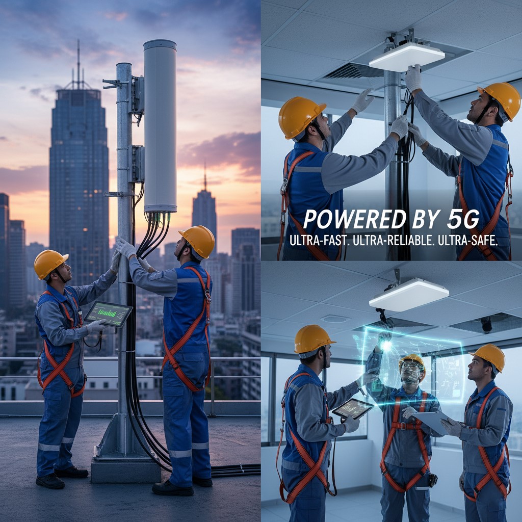 خدمة تركيب أجهزة 5G الهوائية